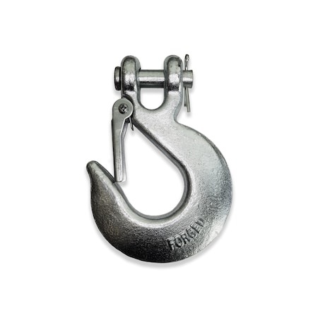 Aztec Lifting Hardware Hook Clevis Slip 5/16 G43 ZP w/SS Latch HCS516-L